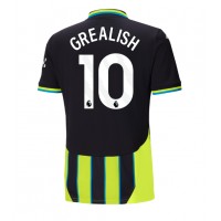 Camisa de Futebol Manchester City Jack Grealish #10 Equipamento Secundário 2024-25 Manga Curta